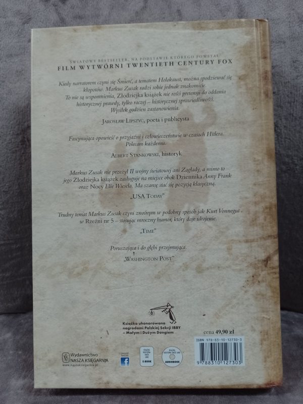 Markus Zusak, Złodziejka książek - obrazek 3