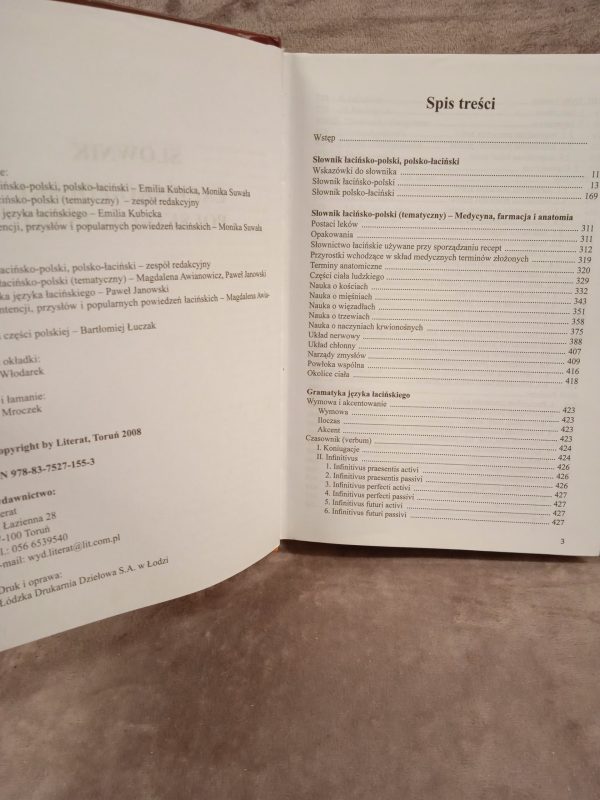 Słownik łacińsko-polski, polsko-łaciński, Opracowanie zbiorowe - obrazek 4