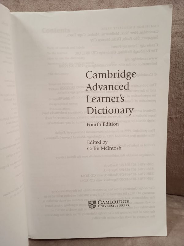 Cambridge Advanced Learner’s Dictionary with CD-ROM - obrazek 4