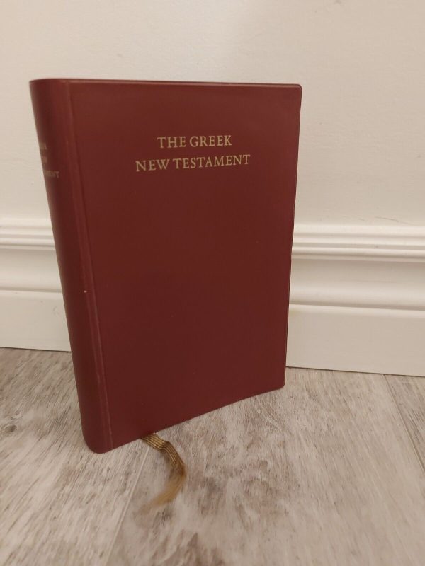 The greek new testament; wyd. United Bible Societies 1975